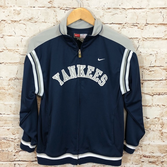 new york yankees nike track jacket
